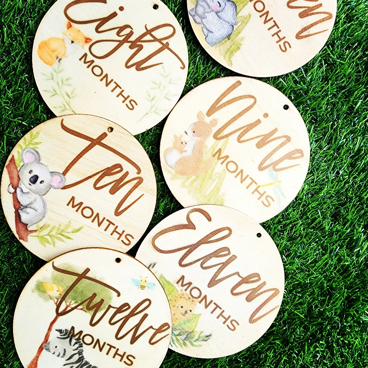 First year (months) milestone markers